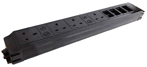 Modular Under Desk - Power and Data