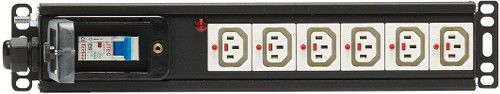 C13 / C19 IEC 320 Locking 19" Rackmount or Vertical with Circuit Breaker
