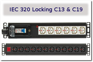 G4 - IEC 320 Locking C13 & C19