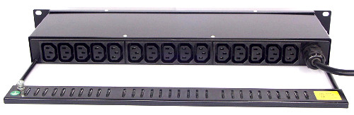 C13 - IEC 320 Outlets 19" Rackmount unit 15 sockets (rear mounted)
