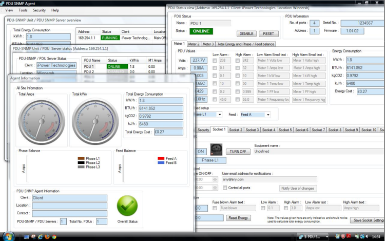 Intelligent PDU Software