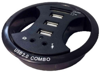 USB Desk Grommet and Multi card reader